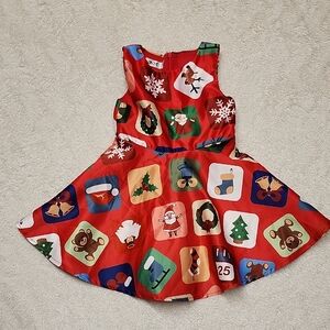 Festive Red Holiday Dress